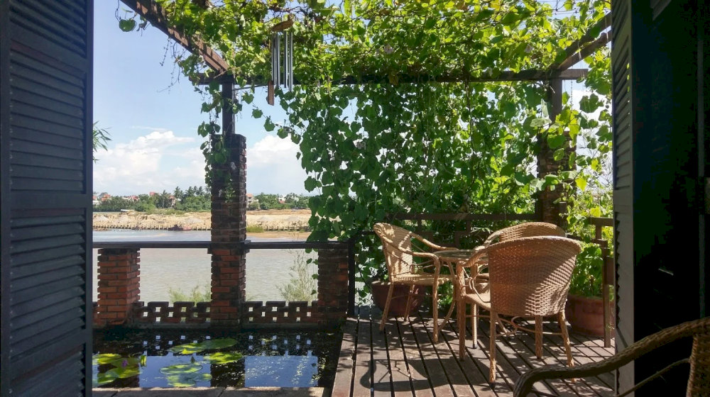 A peaceful riverside retreat at U Cafe Hoi An